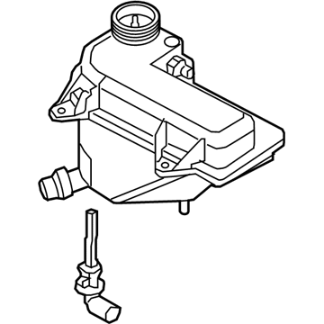 BMW Z4 M Coolant Reservoir - 17107836448