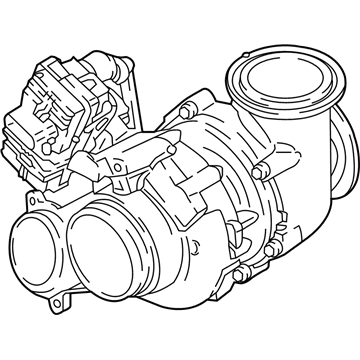 BMW 540d xDrive Turbocharger - 11658584219