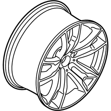 BMW X6 M Alloy Wheels - 36112284651