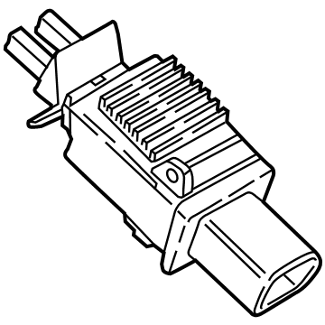 BMW X4 Voltage Regulator - 12315A284D3