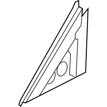 BMW 51167318614 Seal, Outer Right Mirror Triangle