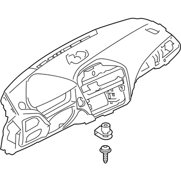 BMW 51459270595 Instrument Panel