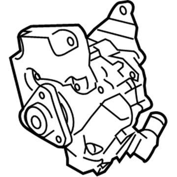 BMW 545i Power Steering Pump - 32416762159