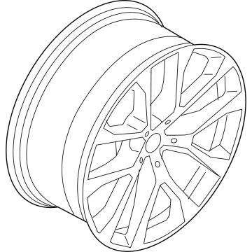 BMW i7 Alloy Wheels - 36105A19DE3