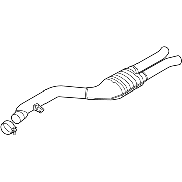 2023 BMW Z4 Exhaust Resonator - 18307934417