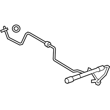 BMW 640i xDrive Power Steering Hose - 32416793550