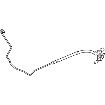 BMW 640i xDrive Power Steering Hose - 32416798236