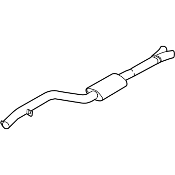 2023 BMW X5 M Exhaust Resonator - 18307935438