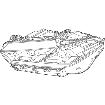 BMW X5 Headlight - 63115A783F1