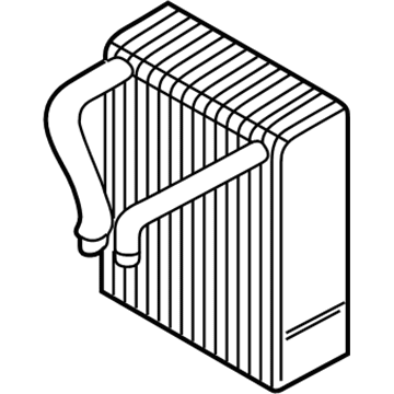 BMW 760Li A/C Evaporator Core - 64119134630