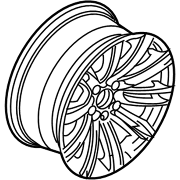 BMW 36118036934 Light Alloy Rim