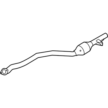 BMW 528xi Catalytic Converter - 18307541849