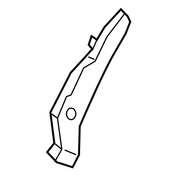 BMW 51717427858 WATER DRAIN CHANNEL, RIGHT