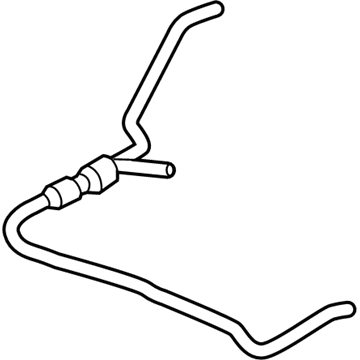 BMW X6 M Coolant Reservoir Hose - 17127589733