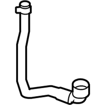 BMW 17127576280 Coolant Hose Radiator