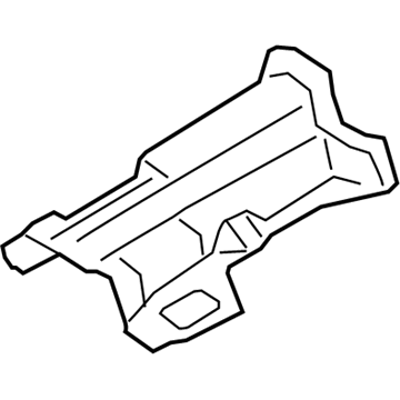 BMW 51487241774 Fuel Tank Heat Insulation