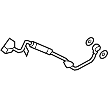 BMW 11538485156 Coolant Line, Flow To Turbocharger