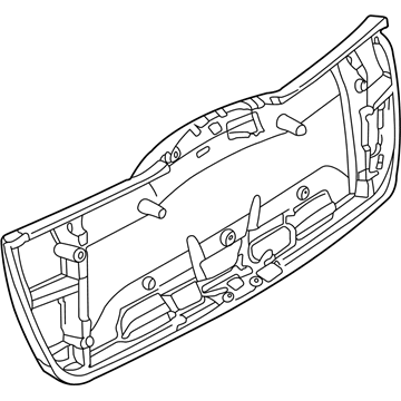 BMW 51498259853 Trim Panel, Trunk Lid