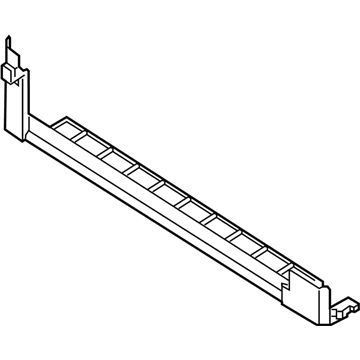 BMW 17117848789 Module Carrier, Bottom