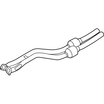 2007 BMW Z4 Catalytic Converter - 18307562227