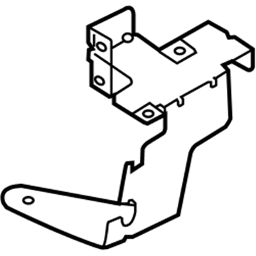 BMW 65106910719 Bracket Cd-Changer Left