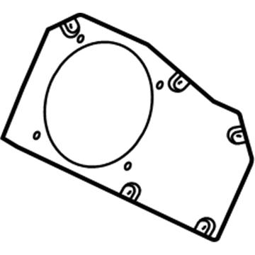 BMW 65126915850 Covering Plate Right