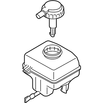 BMW 34336856836 Expansion Tank