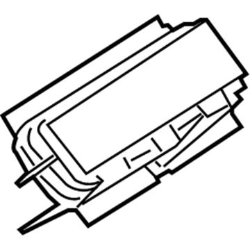 BMW 72127016809 Air Bag Module For Passenger Side