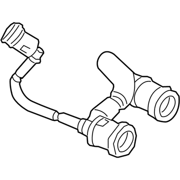 2021 BMW i3s PCV Valve Hose - 16137303951