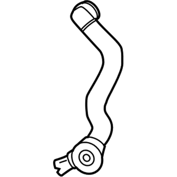 BMW 13717600025 Pipe, Recirculated Air