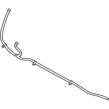 BMW 61677837557 Hose Line, Headlight Cleaning System