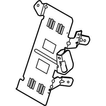 BMW 65159135720 Holder Top-Hifi System Amplifier