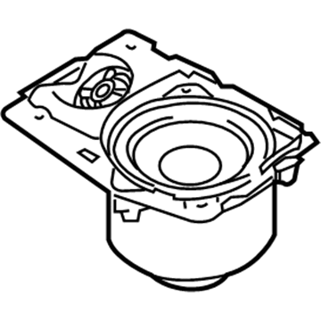 BMW 65139147000 Loudspeaker Box, Left