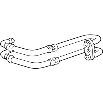 BMW 17212227235 Oil Cooling Pipe