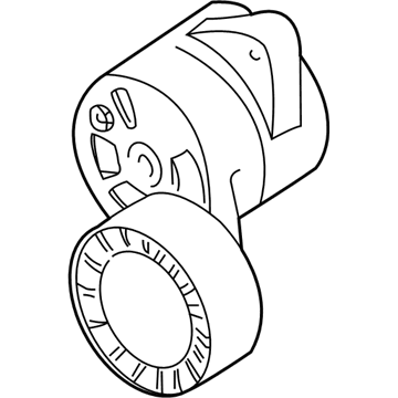 2003 BMW 530i A/C Idler Pulley - 11287512758