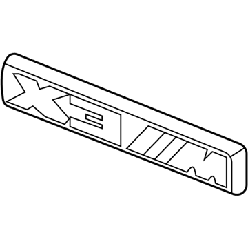 2021 BMW X3 Emblem - 51118082585