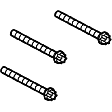 BMW 64550392602 Set Of Aluminium. Screws Air Conditioner.Compress