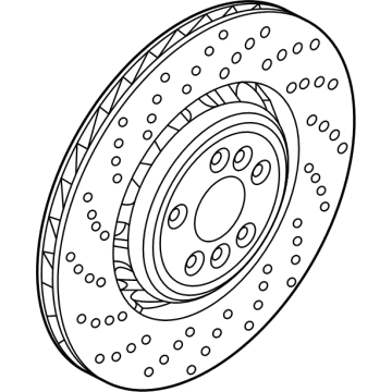 2021 BMW X7 Brake Disc - 34206898493