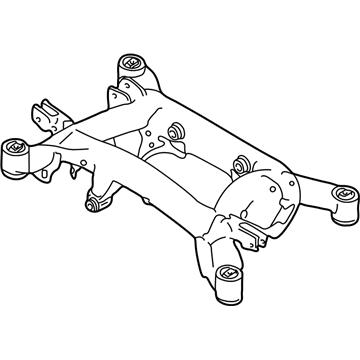 2001 BMW M5 Rear Crossmember - 33312229531