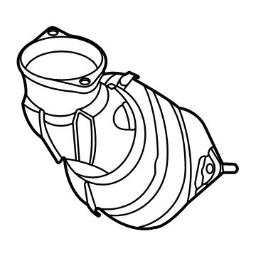 2023 BMW X7 Catalytic Converter - 18325A291F5