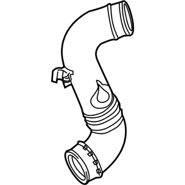 2011 BMW 1 Series M Air Intake Coupling - 13717590304