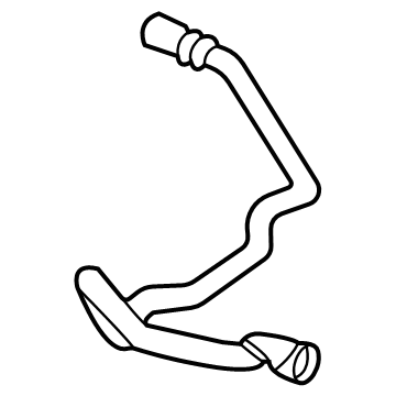 2022 BMW X4 Coolant Reservoir Hose - 17125A4E4B5