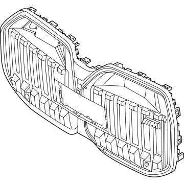 BMW 51135A3DB03 FRONT ORNAMENTAL GRILLE