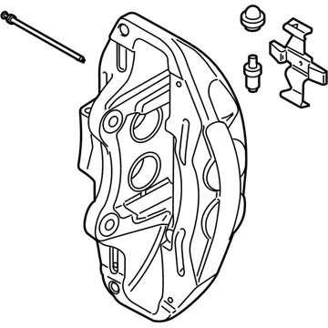 BMW 230i Brake Caliper - 34108844347