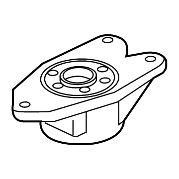 BMW 33506889812 SUPPORT BEARING REAR