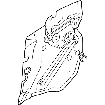 2012 BMW M6 Window Regulator - 51377223655