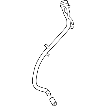 BMW 16117216529 Plastic Filler Pipe