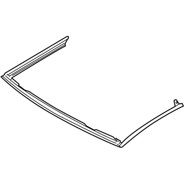 BMW 54377415362 Seal, Roof Shell, Front