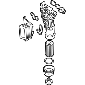 2024 BMW X1 Oil Filter Housing - 11428471102