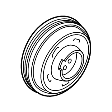 BMW X1 Crankshaft Pulley - 11239845828